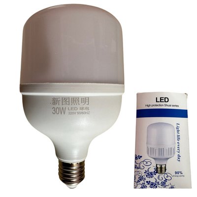 Лампа світлодіодна для студійного світла 30 Вт цоколь E27, 5500 K 71022 фото