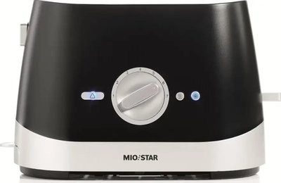 Тостер Mio Star Silverline 800 Чорний Німеччина 1104 фото