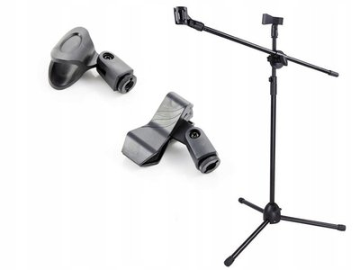 Профессиональная стойка для микрофона журавль (напольная) 24855 фото