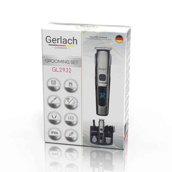 Багатофункціональний триммер для обличчя Gerlach GL 2932 Німеччина 6054 фото