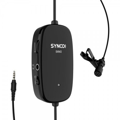 Микрофон петличный с регулировкой уровня Synco Lav-S6M2 Lav-S6M2 фото