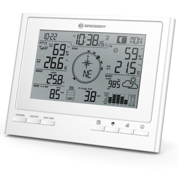 Метеостанція Bresser 7-in-1 Exclusive Line Weather Center Climate Scout (7003100GYE000) 930254 фото