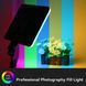 Світлодіодна LED панель Camera light PM-26 RGBW живлення від USB відео світло з пультом 1368 фото 4
