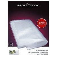 Пакети для вакуумного пакувальника Profi Cook 50 штук розмір 28x40 8910152 фото
