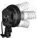 Набір постійного студійного світла софтбокси 50x70 на 4 патрона + Лампи 45W 4545 фото 5