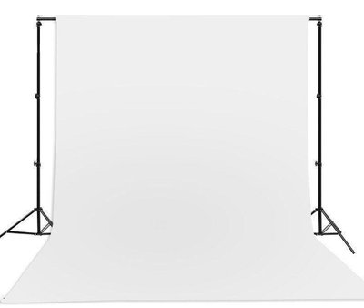 Фон для фото, фотофон тканевый Белый (150 см × 300 см) 4676 фото