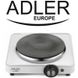 Електрична плита Adler AD 6503 1500 Вт Польща 2840 фото 2