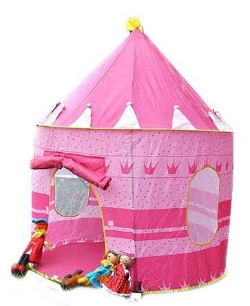 Намет дитячий - намет будиночок замок рожевий 1164 5043 фото