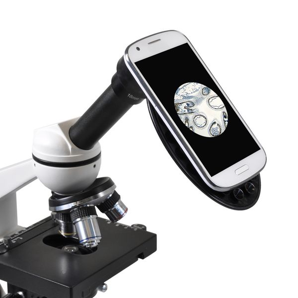 Мікроскоп Bresser Erudit Basic Bino 40x-400x з адапттером для смартфона (5102200) 922746 фото