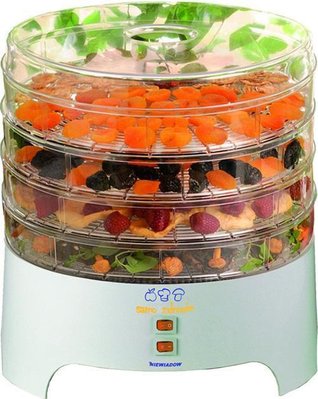 Сушильный аппарат дегидратор для фруктов и овощей Niewiadow TYP 970 PS 300 Вт. 4 поддона 3695 фото