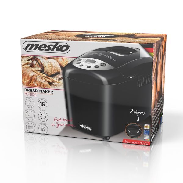 Хлібопічка Mesko MS 6022 (15 програм) Польща 7098 фото