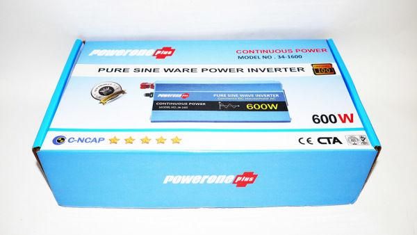 Перетворювач напруги інвертор Powerone 12-220V 600W - чиста синусоїда 2390 фото