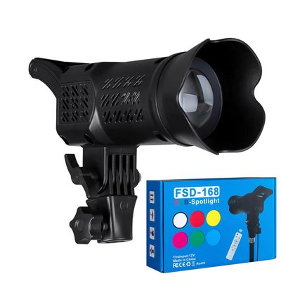 Студійний прожектор з регулюванням кольору FSD-168 RGB Відеосвітло кольорове для фото та відео 1434 фото