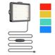 Світлодіодна лампа LED Square Fill Light 10 х15 см відеосвіт із кольоровими фільтрами для фото 1392 фото 2
