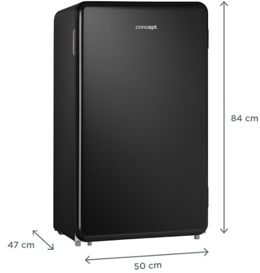 Ретро-холодильник із морозильною камерою Concept LTR3047bc Чехія ltr3047bc фото