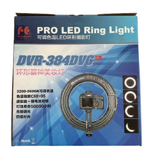 Кільцеве світло Falcon DVR-384DVC LED Ring (23W) DVR-384DVC фото