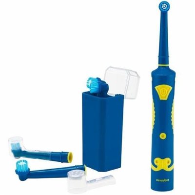 Дитяча зубна щітка електрична Nevadent NKZBO 600 B1 blue/yellow 1219 фото