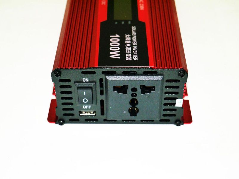 Перетворювач струму AC/DC UKC 1000W KC-1000D з LCD дисплеєм 2398 фото