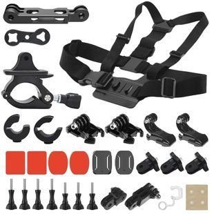Кріплення на мотоцикл для екшн-камери шолом кермо груди AC Prof HQS-NEW-KIT-M02 4095 фото