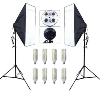 Набір постійного студійного світла з LED-лампами Prolight 50х70 см 1197 фото