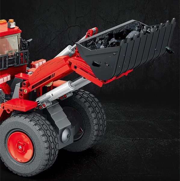 Конструктор фронтальний навантажувач із пультом 1876 деталей Reobrix Mechanical&nbsp;22010 5088 фото
