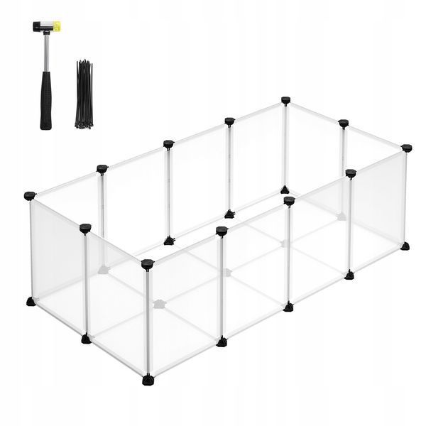 Маленький вольєр для гризунів Songmics 42 x 125 x 63 см LPC001W01 фото