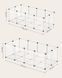 Маленький вольєр для гризунів Songmics 42 x 125 x 63 см LPC001W01 фото 5