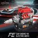 Конструктор двигун і коробка FE V8 750 деталей Mould King Mking Engine 10204 F5171 фото 3
