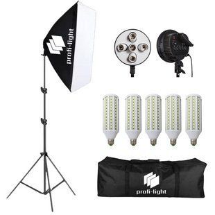 Набір світлодіодного студійного світла 60х90 см Profi-light PS-695-60 LED 71073 фото