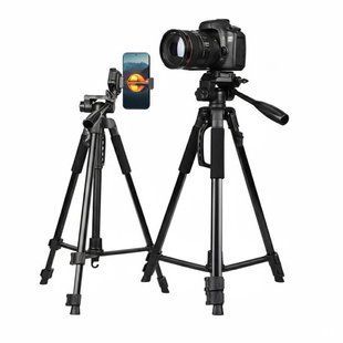 Штатив для телефона с ручкой поворотный 57-162см Puluz DCA5124B 5437 фото