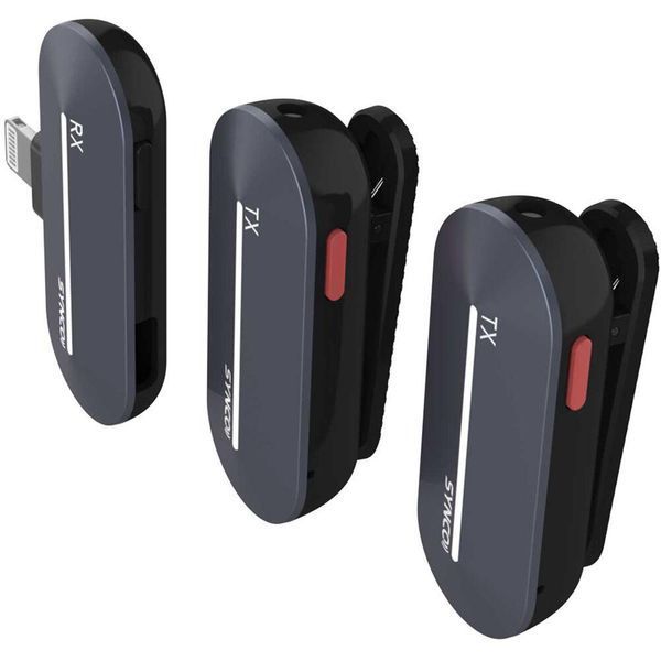 Бездротова мікрофонна система Lightning (iPhone) подвійна Synco P2SL F3205 фото