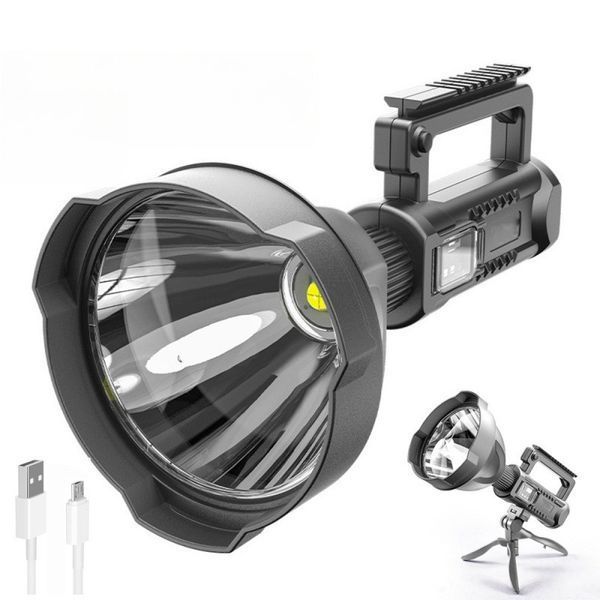 Ліхтар великий XHP50 3x 18650 8000 мА&middot;год 20 Вт AC Prof LED1098 LED1098 фото