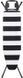 Доска гладильная Rolser K-S Black Tube Blanco/Negro (K04016-2064) 931975 фото 1