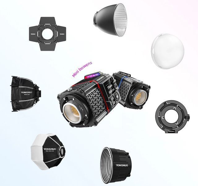 Постоянный свет RGB 150Вт 2000-10000К комплект&nbsp;Yongnuo&nbsp;YN150 Ultra&nbsp;RGB Kit 5221 фото