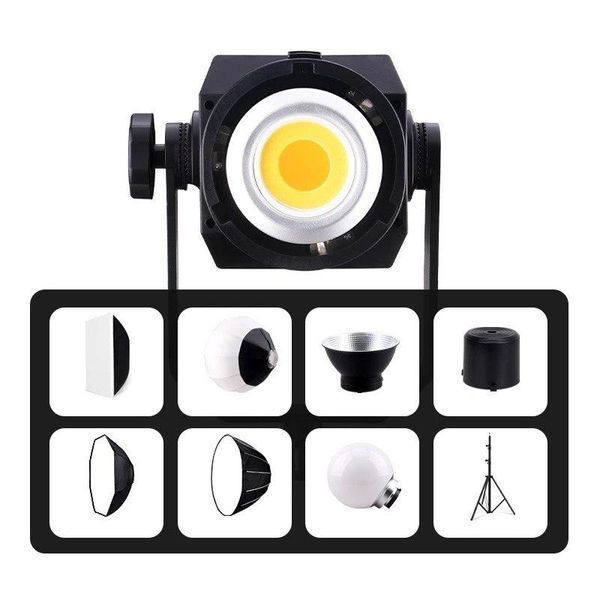 Постійне студійне світло Profi-light КY-BK 500 Вт світлодіодний LED відеосвіт, лампа - для фото-відео зйомки 71026 фото