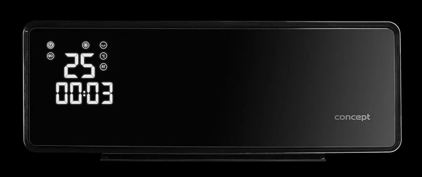 Настінний керамічний обігрівач Concept QH4001 чорний Чехія QH4001 фото