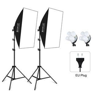 Комплект студійного освітлення 50x70 см Puluz PKT3134EU (LED лампи 24 вт) PKT3134EU фото