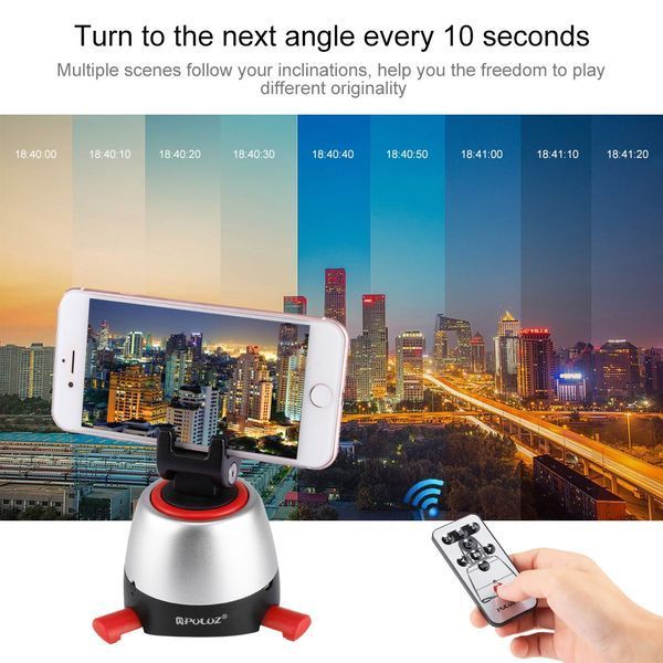 Розумний смарт-штатив 360&deg; з пультом дистанційного керування Puluz PU360R PU360R фото