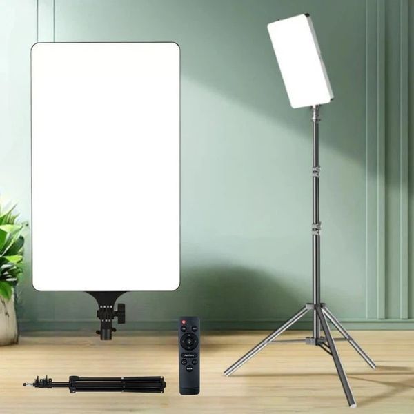 Прямоугольный видеосвет LED панель со штативом 210см 95Вт 2700-7500К CRI 96+ AC Prof RL-24T 5365 фото