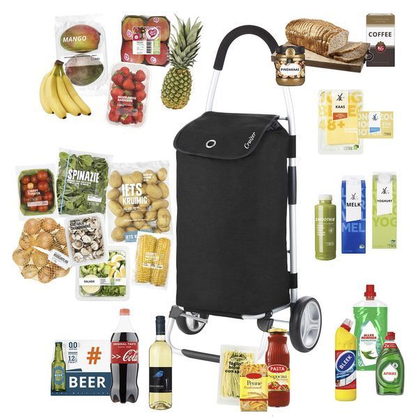 Сумка-тележка ShoppingCruiser Foldable 45 Black (604320) 927297 фото