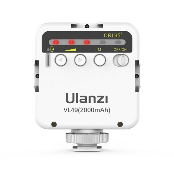 Видео свет мини LED 5500К CRI 95+ белый Ulanzi VL49 5240 фото