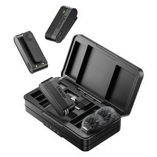 Микрофон беспроводной для iPhone Android камеры Type-C 3.5mm Ulanzi A100 4708 фото