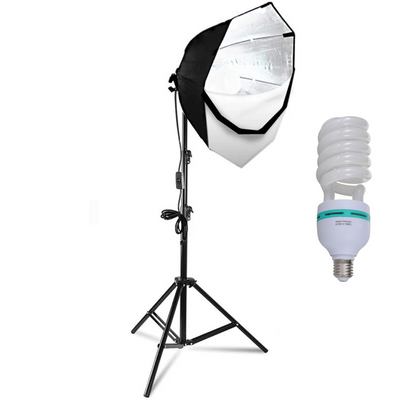 Набір постійного світла октобокс Proligh 70х70 см + Стійка + Лампа 135 Вт. 1326 фото
