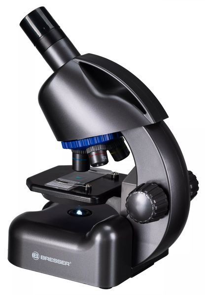 Микроскоп Bresser Junior CM-04 100x-900x Black с набором для опытов и адаптером для смартфона (14951) 931504 фото