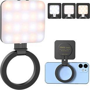 Лампа селфи для айфон магнитная MagSafe черная Ulanzi LT010 3021 3681 фото