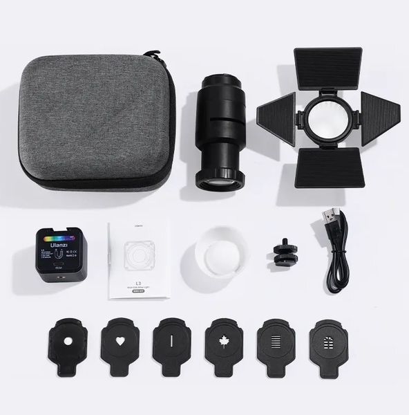 Свет постоянный накамерный мини 2700-7000К Ulanzi L3 RGB L052GBB1 фото