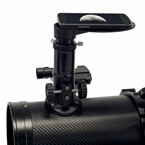Телескоп Bresser Pollux 150/1400 EQ3 Solar Carbon з сонячним фільтром і адаптером для смартфона (4690900) 922305 фото