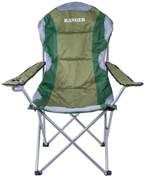 Крісло складне з підстаканником для відпочинку на природі Ranger SL 750 (Арт. RA 2202) RA 2202 фото