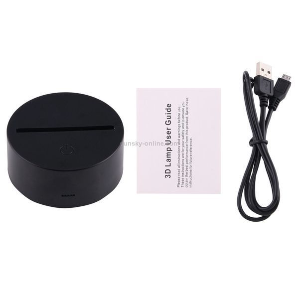 Світильник настільний 3D Touch Switch Control LED Light LED2925 фото