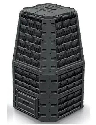Садовый компостер Prosperplast Evogreen Vario 1050 л Черный IKEV1050C-S411 фото